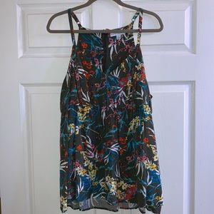 Floral tank top